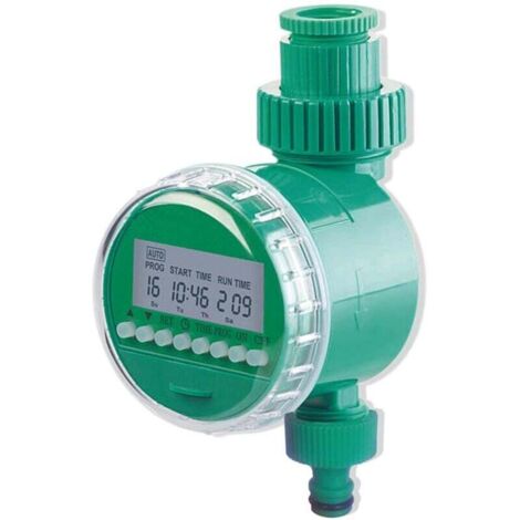 Programmateur de robinet Minuterie d'arrosage automatique Minuterie d'arrosage électronique LCD numérique automatique Contrôleur d'arrosage de jardin Minuterie de réservoir d'eau Goutte à goutte