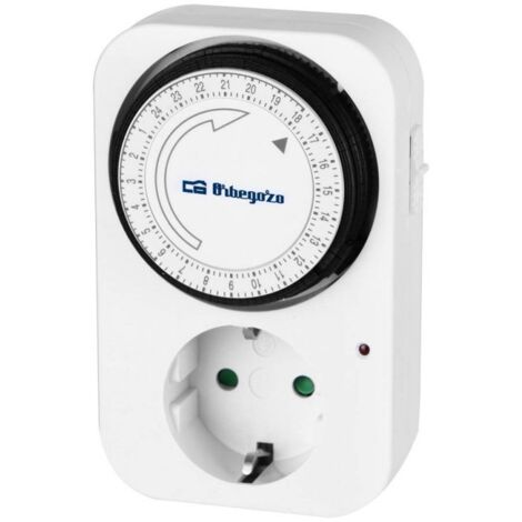 Programmateur enfichable orbegozo pg 02/ puissance max. 3500w