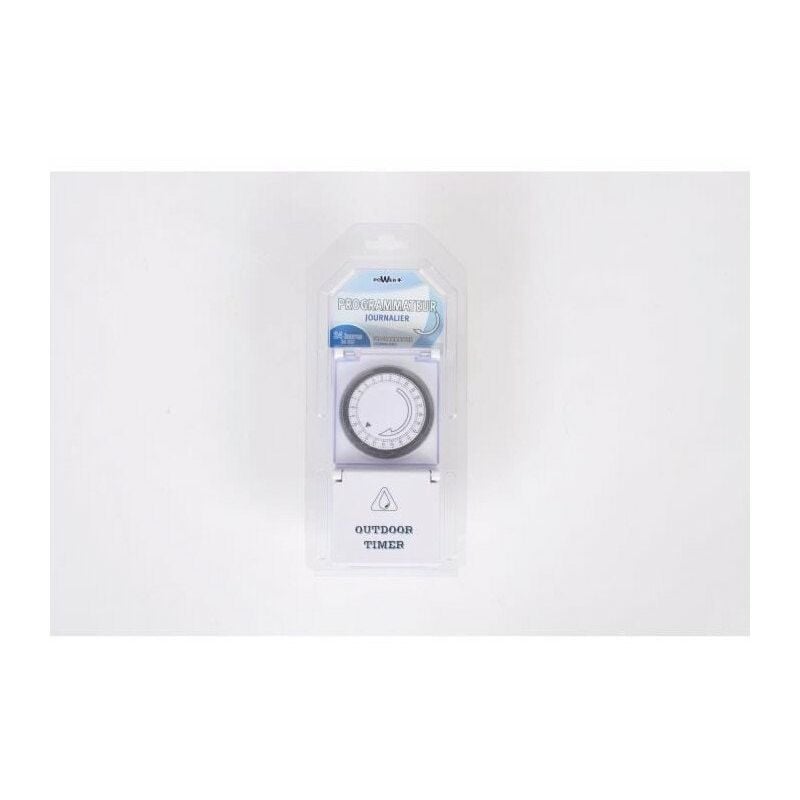 Minuterie mécanique Outdoor ip44 16 A pour extérieur et intérieur Timer analogique
