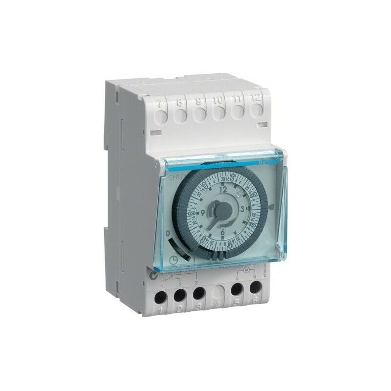 Programmateur interrupteur horaire 1 voie 7 jours + réserve 200h