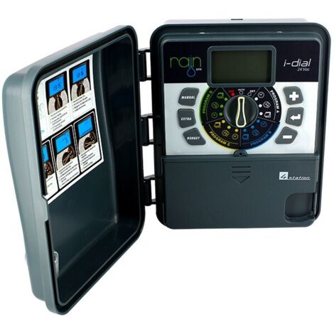 Programmateur Rain I-dial 24v 4 Voies + Eco Taxe 0,12€ - Rain Irrigation