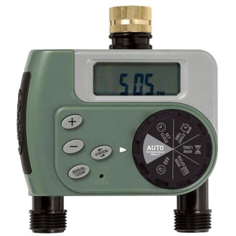 Programmatore centralina irrigazione Orbit Amico 2 stazioni a pile 3/4" con valvola incorporata INMHRC980TAP2