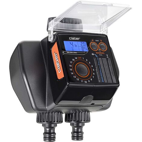 Programmatore Claber Dual Logic a 2 vie per Irrigazione  8485