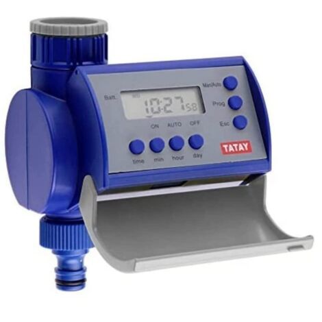 Programmatore di irrigazione Tatay 45101 schermo LCD modalità manuale
