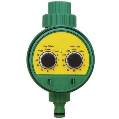 Programmatore e timer automatico per l'irrigazione con molteplici programmi di irrigazione per orti e serre.
