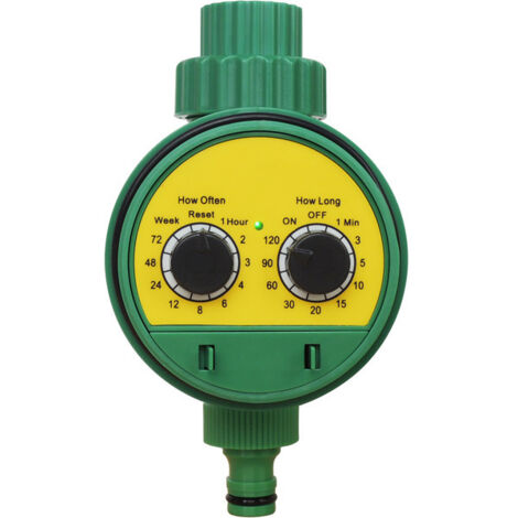 Programmatore e timer di irrigazione automatico con più programmi di irrigazione per l'agricoltura in serra