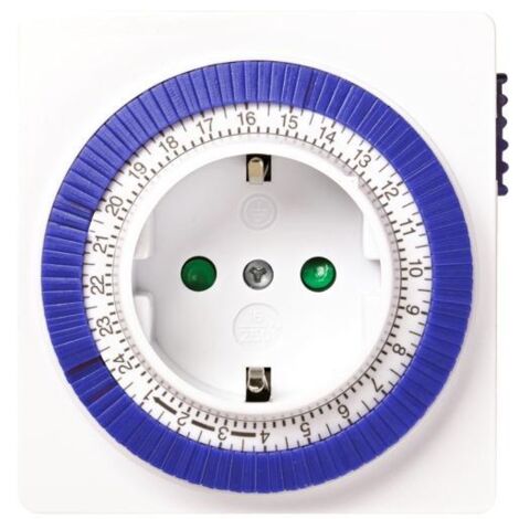 Programmatore meccanico giornaliero inseribile 3500W 16A