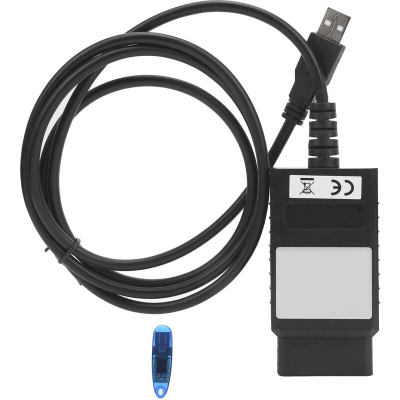 YB - Jeffergarden Programmeur de clé de voiture 4 en 1, outil de programmation à correspondance rapide avec Dongle usb adapté pour Ford