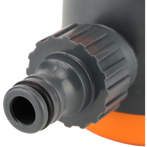 Programmeur Irrigation Jardinière G3/4 G1/2 Timer Électronique Automatique Orange Plastique 1 Pièce