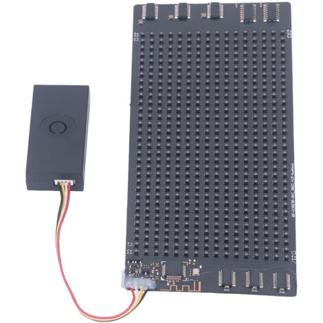 Programmierbare LED-Schilder, flexible Scroll-Bildschirmsteuerung, Werbetafel für Weihnachten und Halloween, USB-Kabel enthalten elektronische Komponenten