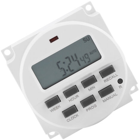 Programmierbarer Schalter, 12-V-Digitaltimer, langlebig, intelligent