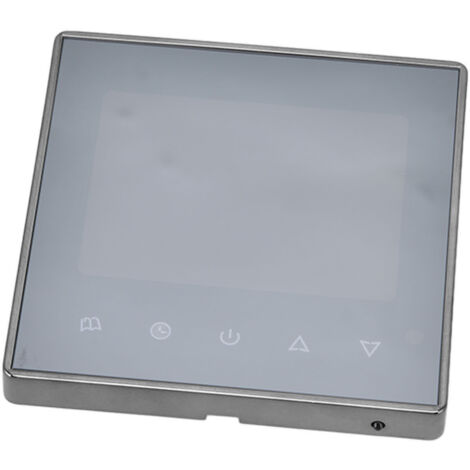Programmierbarer Smart-Thermostat für Fußbodenheizung, Klimaanlage und Warmwasser, multifunktional, Grau, 220 V