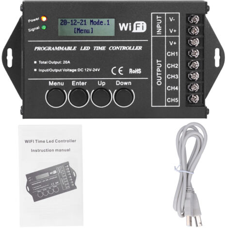 Programmierbarer WLAN-Multifunktions-LED-Controller für Beleuchtung mit Timer