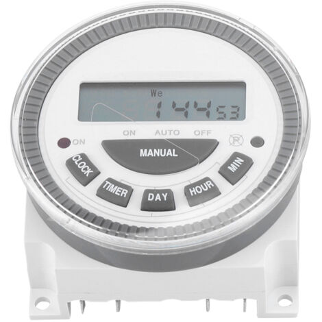Programmierbarer Wochentimer 16A TM-619H-2 Digitaltimer