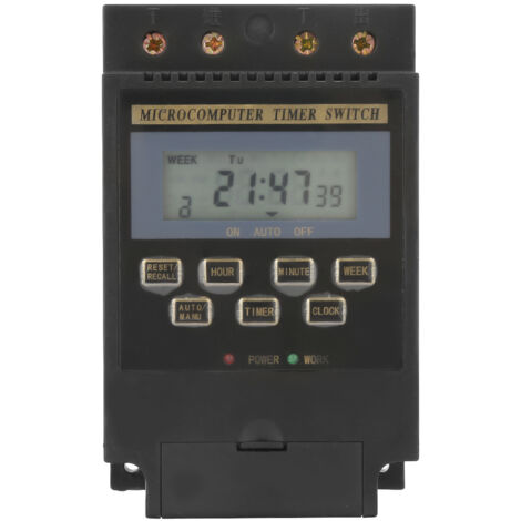 Programmierbarer Zeitschalter KG316T Digitaler Controller Mikrocomputer mit LCD-Anzeige