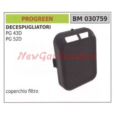 PROGREEN Couvercle de filtre à air pour débroussailleuse PG 43D PG 52D 030759