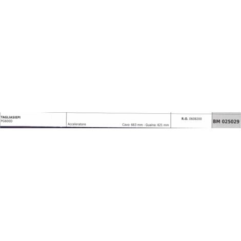PROGREEN PG600D taille-haie câble 663mm gaine 621mm