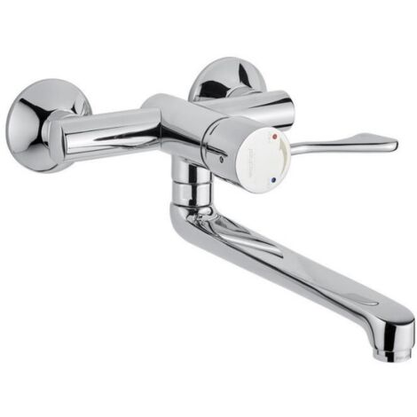 Progressive Thermostat-Waschtischbatterie mit klinischem Hebel und schwenkbarem Auslauf 140 mm Serie 900 0Idral 900.35-140  Verchromt