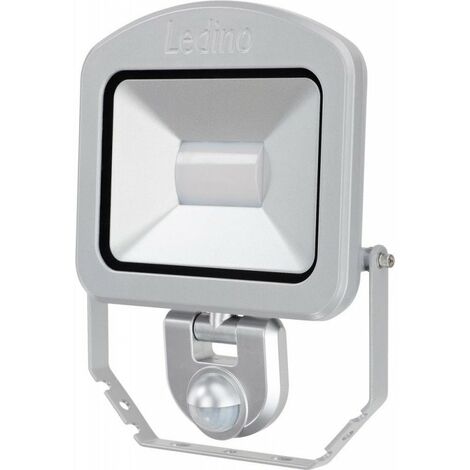 Proiettore a LED con rivelatore 30W3000K argento 30SWI (per 8)