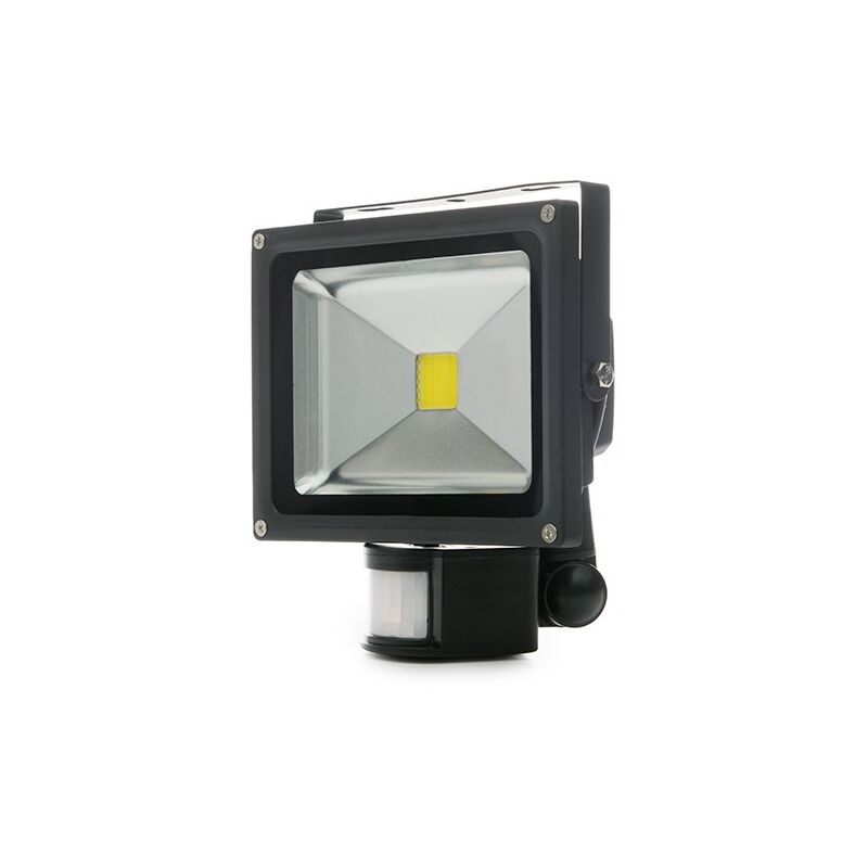 Image of Riflettore Proiettore a led 20W 1.800Lm 4200ºK IP65 Rilevatore di Movimento 40.000H [BQFS22520W-PIR] - Bianco naturale