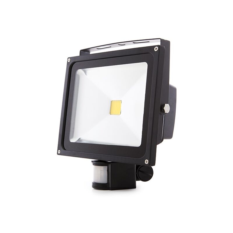 Image of Riflettore Proiettore a led 30W 2.700Lm 4200ºK IP65 Rilevatore di Movimento 40.000H [BQFS22530W-PIR] - Bianco naturale