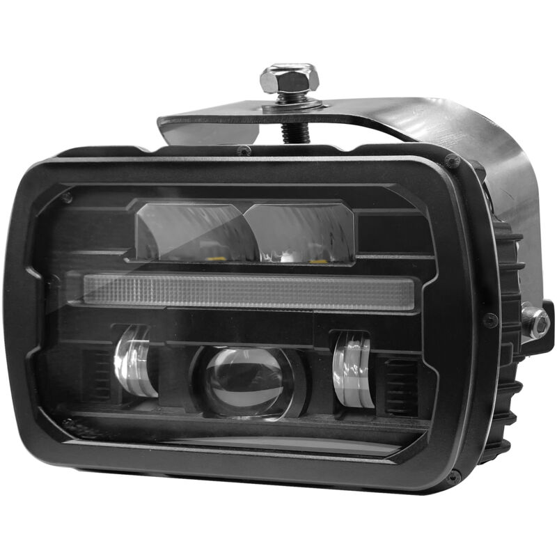 Proiettore a LED lente riscaldata e freccia sequenziale, compatibile con CASE IH, FIAT, New Holland