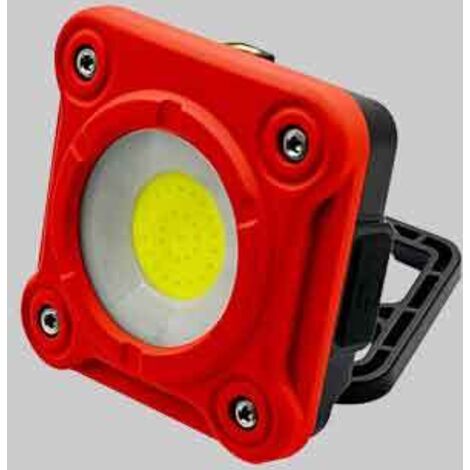 PROIETTORE A LED PORTATILE RICARICABILE MINI 'IR824' 10 W - 1000Lm - 6000K - VELAMP