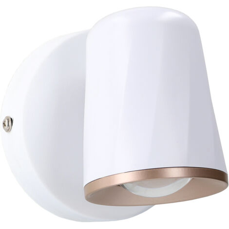Proiettore Adri da interni per illuminare frontalmente e verso il basso con luce led bianco caldo 3000k colore bianco