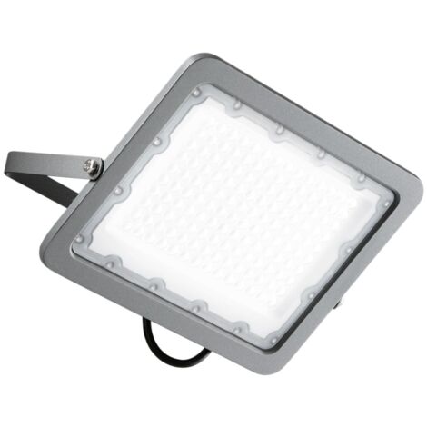 "Proiettore ATHOS grigio in alluminio 10W 1000 Lumen 6500K (luce fredda)"