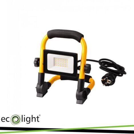 PROIETTORE DA LAVORO 30W 4000K CAVO 1,5MT - Luce NATURALE