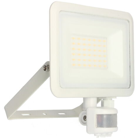 PADLIGHT5, proiettore LED SMD 10W IP44, nero 4000K. Con IR