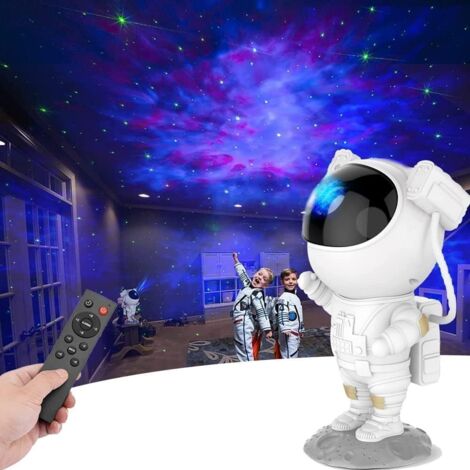 Proiettore del cielo stellato, proiettore della galassia dell'astronauta con timer della nebulosa del telecomando, proiettore della galassia a LED, decorazione del soffitto della camera da letto per l