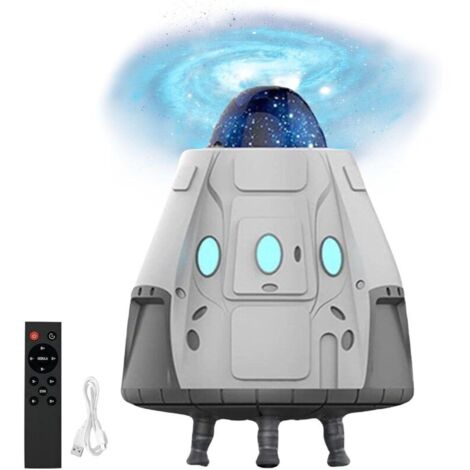Proiettore di luce notturna - Proiettore di stelle spaziali portatile, regalo di compleanno o di Natale, luce notturna a LED a forma di oceano per bambini