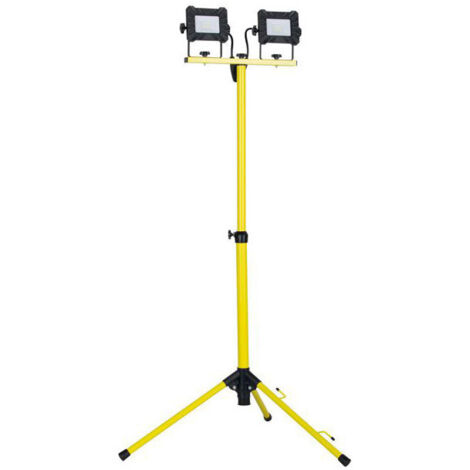 Proiettore doppio cablato su piedistallo 2 x 750 lumen - Maximus