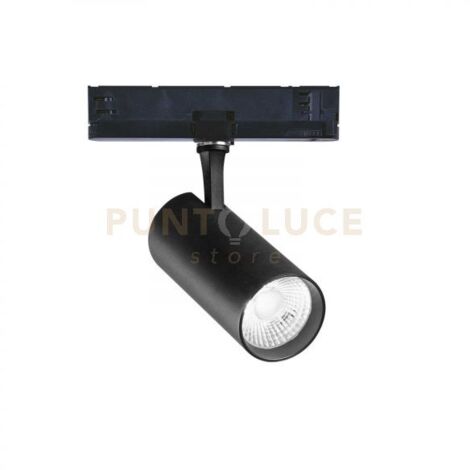 Proiettore Fox Alluminio-Materie Plastiche Nero Led 25W 3000K Cri90 1-10V
