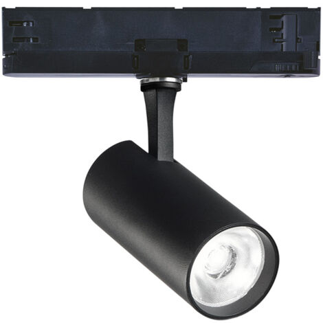 Proiettore Fox Dali Alluminio-Materie Plastiche Nero Led 15W 3000K Cri90