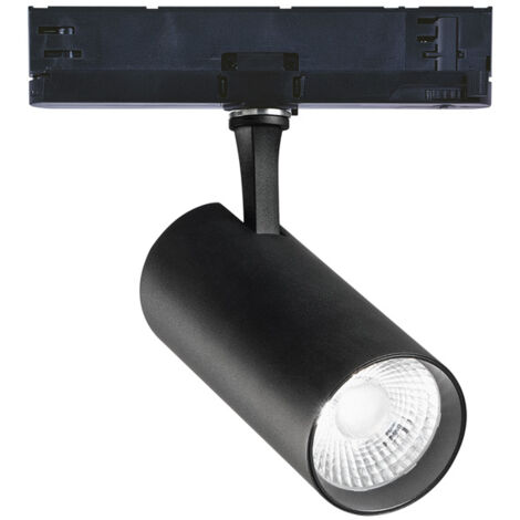 Proiettore Fox Dali Alluminio-Materie Plastiche Nero Led 25W 3000K Cri90