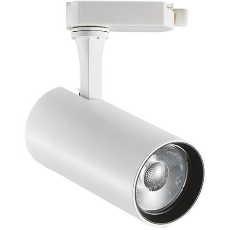 Proiettore Fox On-Off Alluminio-Materie Plastiche Bianco Led 25W 3000K Cri90