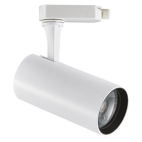 Proiettore Fox On-Off Alluminio-Materie Plastiche Bianco Led 8W 3000K Cri90
