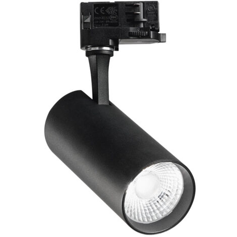 Proiettore Fox On-Off Alluminio-Materie Plastiche Nero Led 25W 3000K Cri90