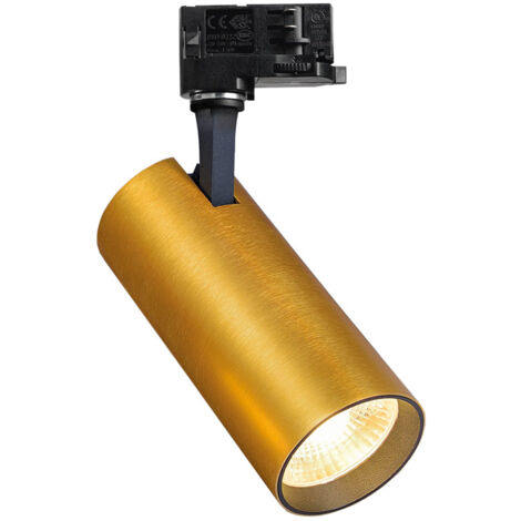 Proiettore Fox On-Off Alluminio-Materie Plastiche Ottone Led 25W 3000K Cri80
