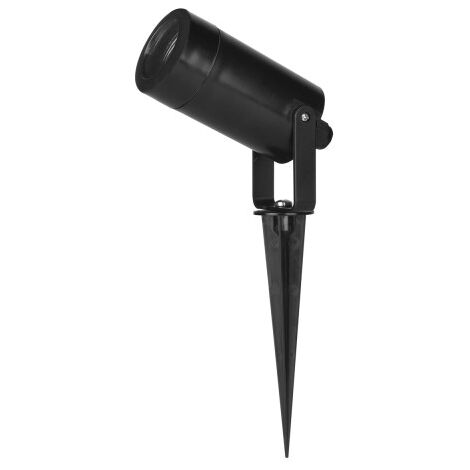 Proiettore Jumbo per lampadina GU10 per illuminare lateralmente in nero