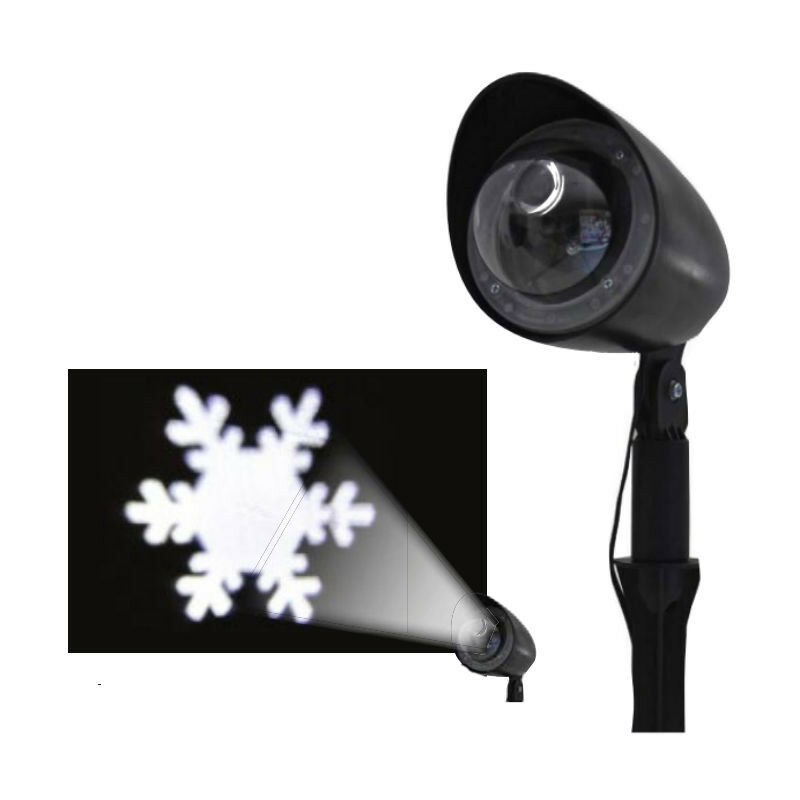Image of Giocoplast Natale - Proiettore Laser Natalizio Giocoplast a Led immagine Fiocco di Neve