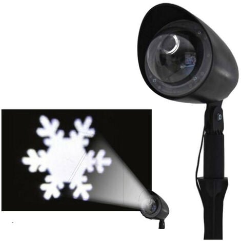 GIOCOPLAST NATALE Proiettore Laser Natalizio Giocoplast a Led immagine Fiocco di Neve