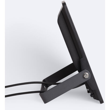 Proiettore LED 150W Regolabile 0-10V 170 lm/W IP65 ELEGANCE Slim PRO Nero 3000K 90º Bianco Caldo