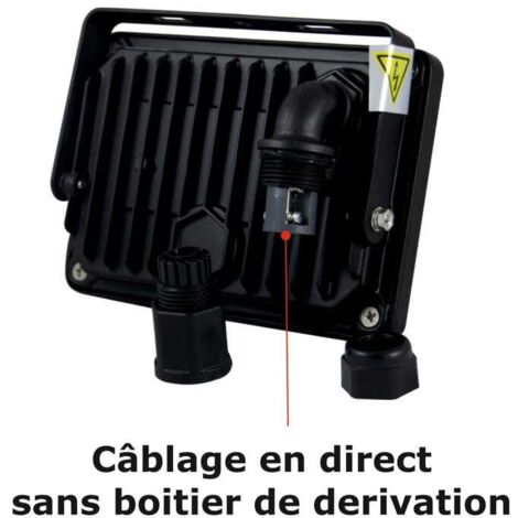 Proiettore LED 30W 2550 LM 3000K IP65 attacco diretto - 5 anni di garanzia