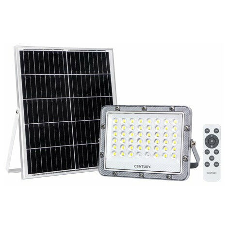 Faretto led esterno con pannello solare 200W ANMECS Luce Bianco