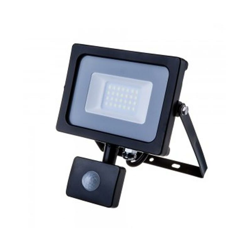 30W led proiettore con sensore samsung chip funzione cut-off corpo nero 4000K - Luce naturale