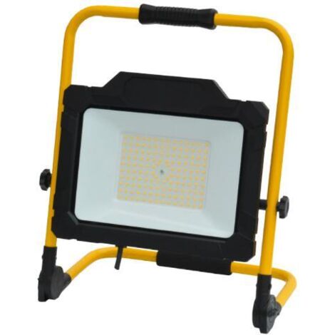 PROIETTORE LED CON SUPPORTO MAURER 50W 4000°K IP65 5500LM - CF. SCATOLA