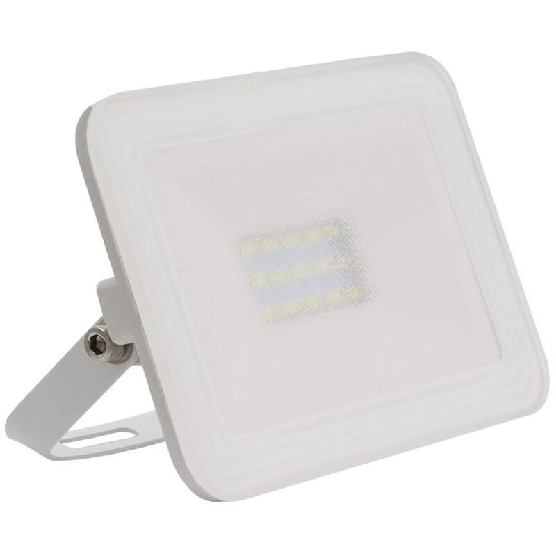 Image of Efectoled - Proiettore led Slim 10W 120lm/W IP65 Vetro Bianco Bianco Caldo 3000K